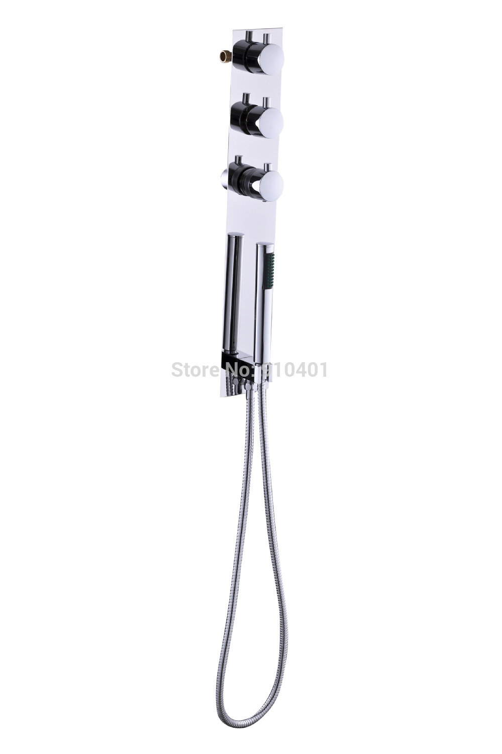 Wholesale And Retail Promotion LED Color Changing Thermostatic 8" Round Rain Shower Faucet Tub Mixer Tap Chrome