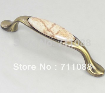 96mm wardrobe handle Cabinet handle door drawer European-style ceramic handle