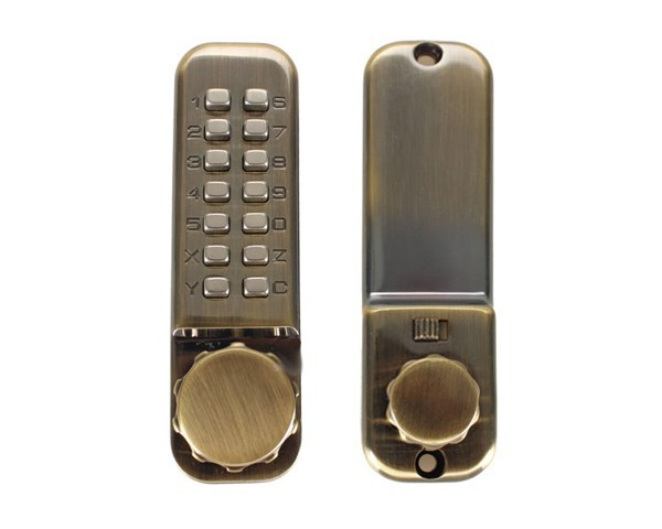 Fashion simple  Mechanical combination lock, password locks, trick lock, the wooden door combination lock for KFC door