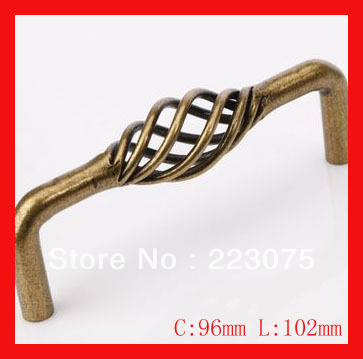-96MM dresser handle/ dresser drawer handle/ dresser knob/ Furniture Handle / Drawer handel C:96mm L:102mm