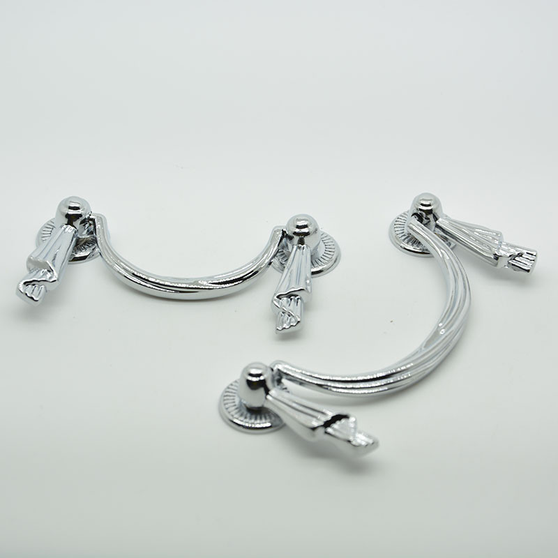 64mm chrome zinc alloy 35g white drawer handles kitchen cabinet knobs handles crystal handles