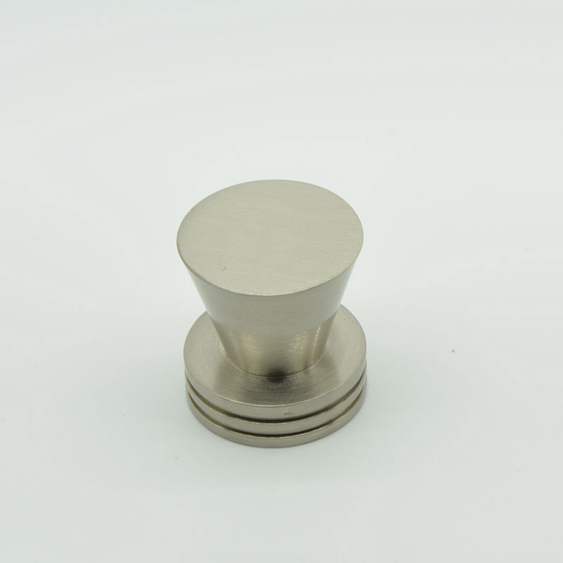 flat top round zinc alloy single hole cabinet knobs and pulls discount 16g chrome brushed cheap cabinet knobs and pulls