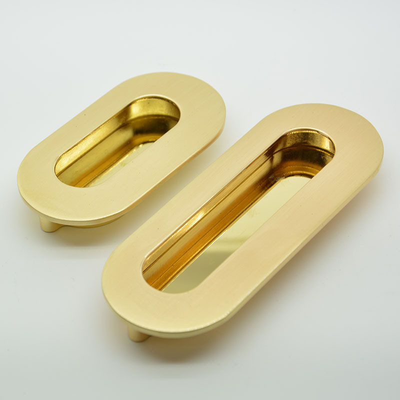 hot high class golden brushed finish 96mm zinc alloy cabinet knobs pulls 86g with 2 screws for drawers furniture kitchen cabinet