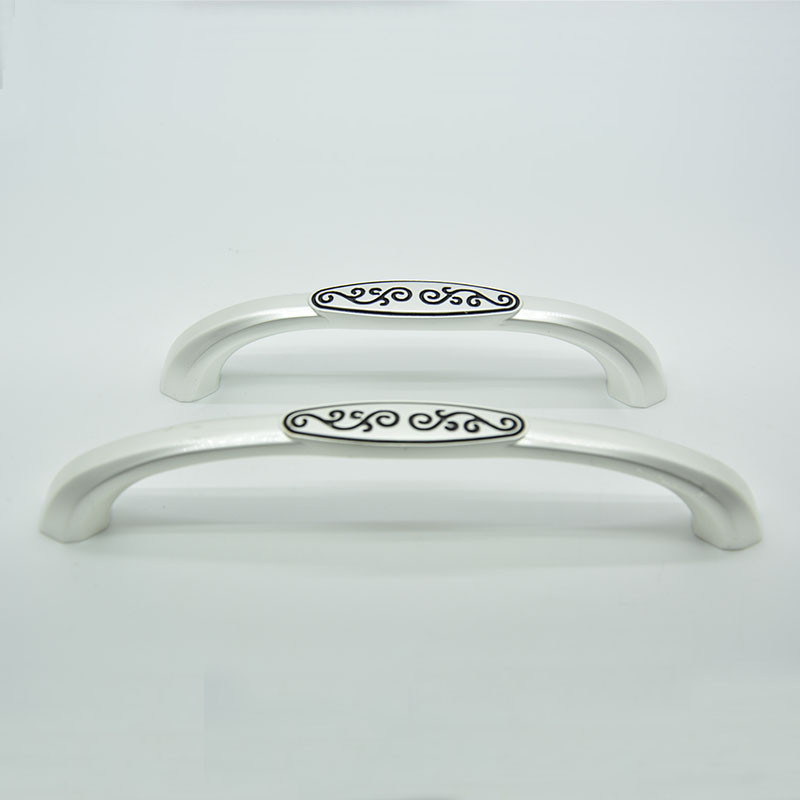 pearl silver 96mm zinc alloy art deco furniture handles 56g for cabinet wardrobe cupboard dresser furniture