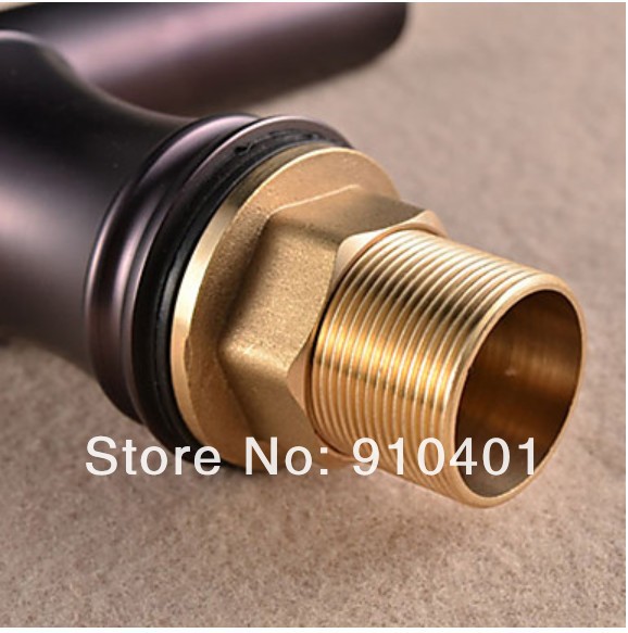Wholesale And Retail Promotion Modern Oil Rubbed Bronze Bathroom Water Pump Faucet Single Lever Sink Mixer Tap