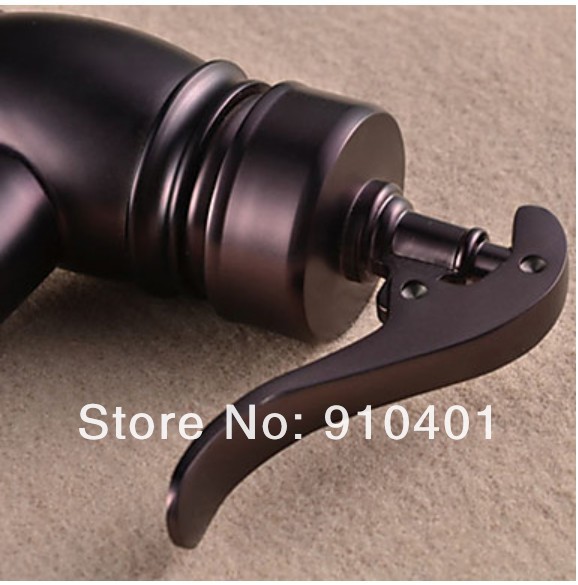 Wholesale And Retail Promotion Modern Oil Rubbed Bronze Bathroom Water Pump Faucet Single Lever Sink Mixer Tap