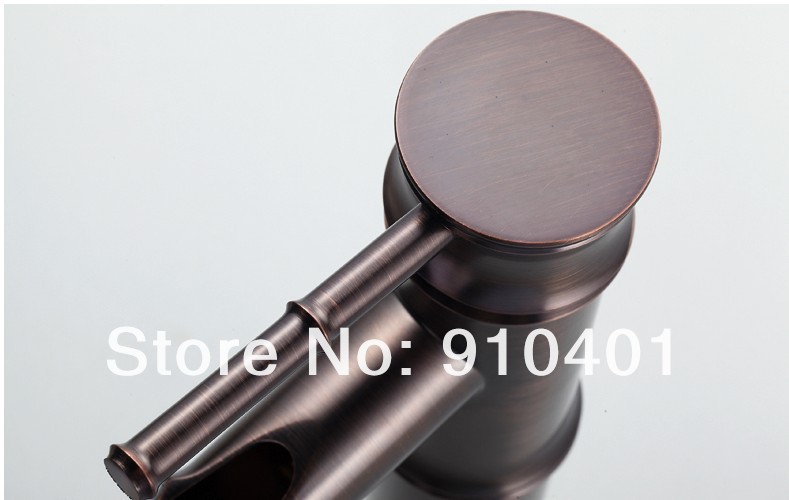 Wholesale And Retail Promotion Oil Rubbed Bronze Bathroom Basin Faucet Single Handle Waterfall Sink Mixer Tap