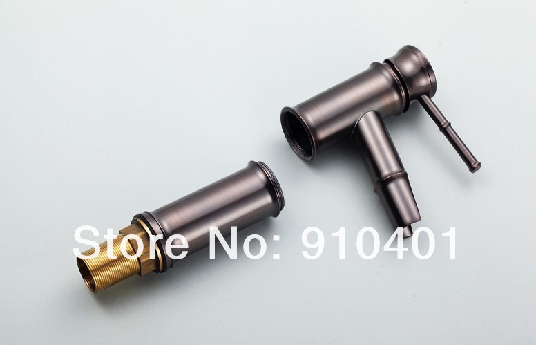 Wholesale And Retail Promotion Oil Rubbed Bronze Bathroom Basin Faucet Single Handle Waterfall Sink Mixer Tap