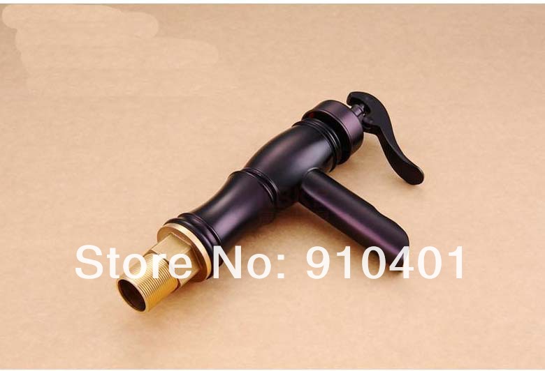 Wholesale And Retail Promotion Oil Rubbed Bronze Bathroom Water Pump Faucet Single Handle Waterfall Mixer Tap