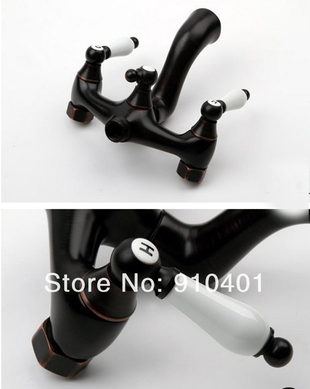 Wholesale And Retail Promotion Luxury Oil Rubbed Bronze Bathtub Mixer tap 8
