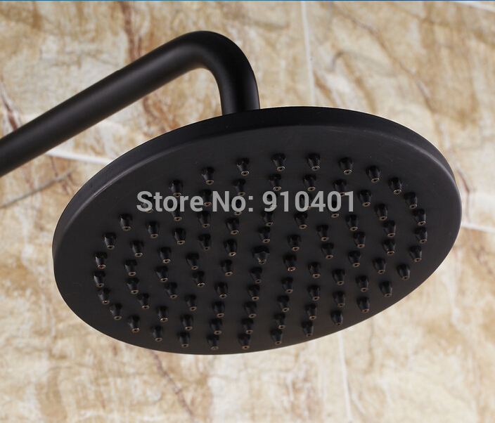 Wholesale And Retail Promotion Modern Wall Mounted Exposed Rain Shower Faucet W/ Hand Shower Oil Rubbed Bronze