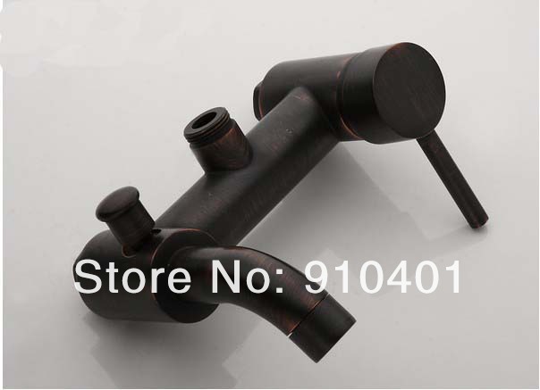 Wholesale And Retail Promotion Oil Rubbed Bronze Bathroom Shower Faucet Set Bathroom Tub Faucet Single Handle