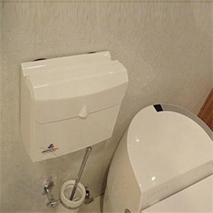 Bathroom waterproof paper towel holder grass tray strong suction cup wall-mounted plastic toilet paper box