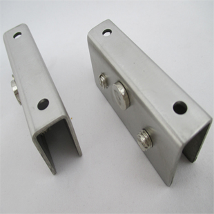 Stainless steel glass cabinet clip glass clamp glass hinge glass clamp doors