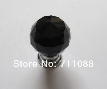 30mm Multicolor Crystal Clear mordern exquisite luxury  Cabinet Knob Drawer single hole Handle Kitchen Door Wardrobe Hardware