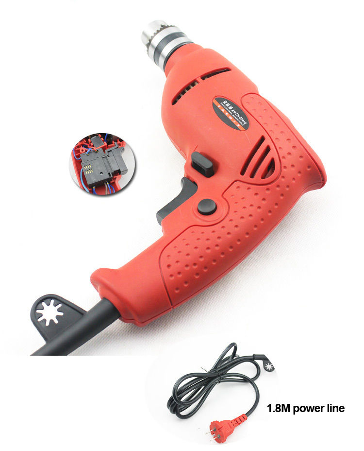 380W speed adjustable handhold ELECTRIC DRILL,electric power tool, electric drill, Hand drill