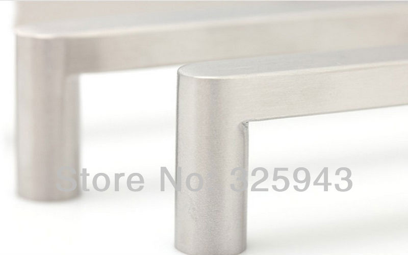 2pcs 96mm Furniture Hardware Stainless Steel Kitchen Cabinet Knobs And Handles Dresser Drawer Pulls
