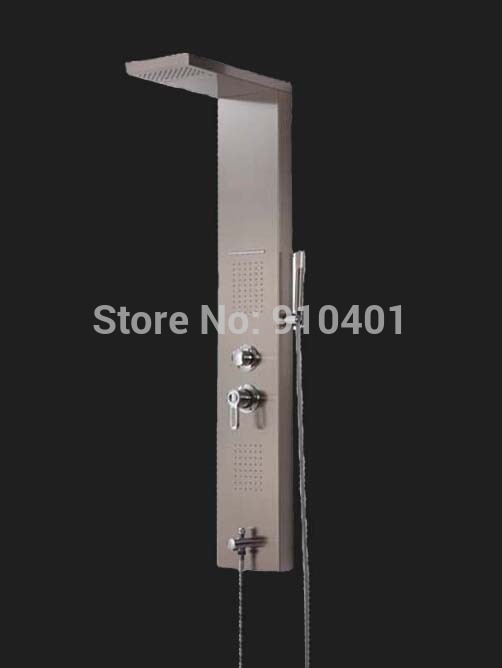 Wholesale And Retail Promotion Luxury Waterfall Shower Panel Shower Column Massage Jets Tub Mixer Hand Shower