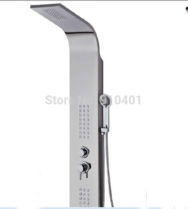 Wholesale And Retail Promotion Modern Rain Shower Column Bathtub Mixer Tap Shower Panel Body Jets Hand Shower