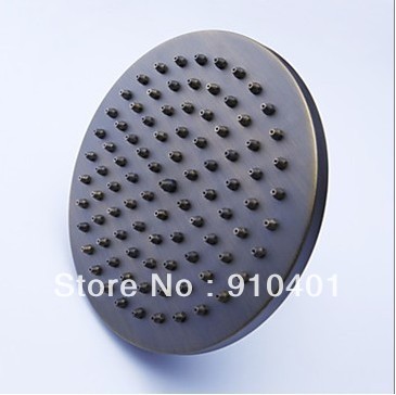 NEW Luxury Antique Bronze Bathroom Rainfall Shower Set faucet 8" Round Shower Head