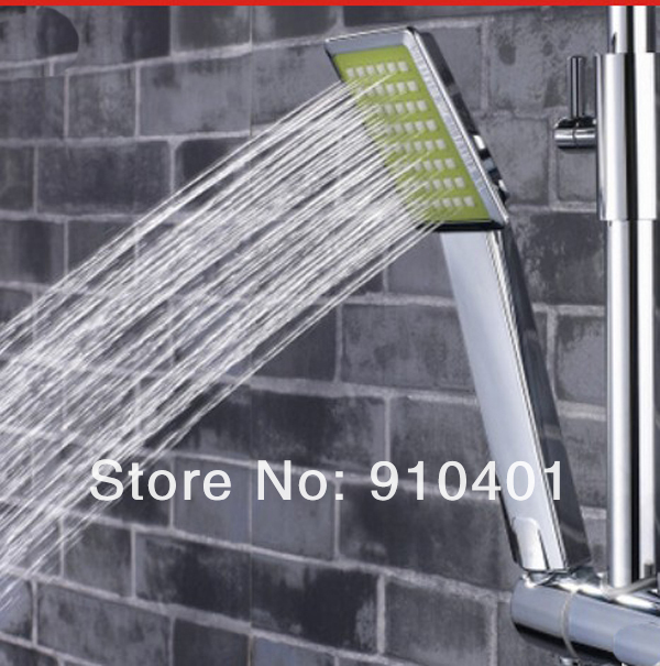 Wholesale And Retail Promotion High Pressure Square Single Head Hand-Held Shower Rainfall Head Shower Nozzle