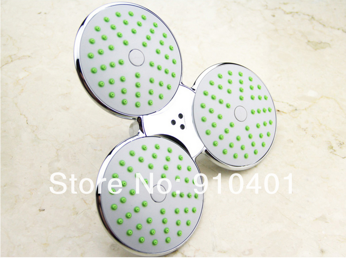 Wholesale And Retail Promotion NEW Design  4" Rain Shower Head Chrome Finish Bathroom Shower Replacement