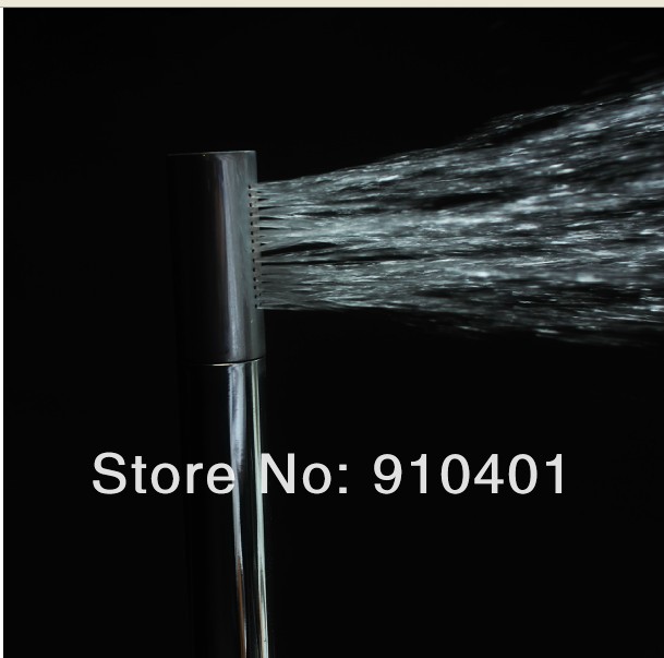 Wholesale And Retail Promotion Solid Brass Rainfall Bathroom Shower Sprayer Handheld Shower Shower Head Chrome