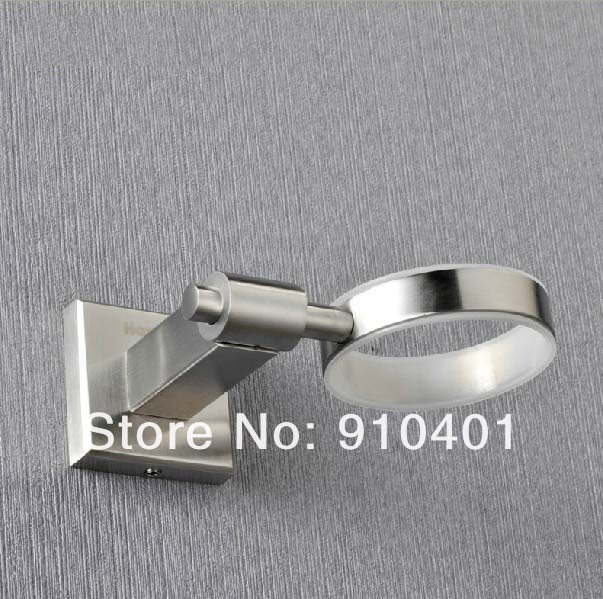 Wholesale And Retail Promotion Brushed Nickel Bathroom Solid Brass Wall Mounted Soap Dish Holder + Ceramic Dish
