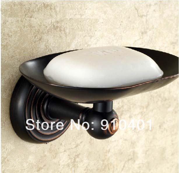 Wholesale And Retail Promotion Oil Rubbed Bronze Bathroom Accessories Solid Brass Wall Mounted Soap Dish Holder