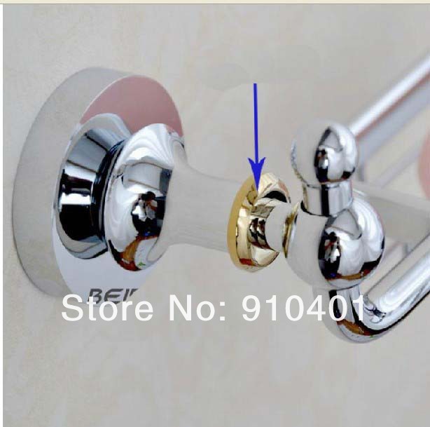 Wholesale And Retail Promotion Polished Chrome Golden Bathroom Solid Brass Wall Mounted Soap Dish Holder Basket