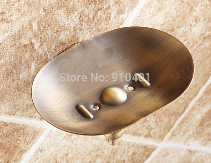 Wholesale And Retail Promotion Wall Mounted New Antique Brass Bathroom Soap Dish Holder Soap Dish