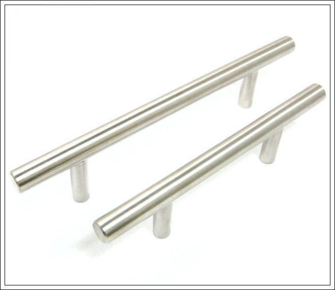 Kitchen Cabinet Handle, Bar Pull Handle Solid Stainless Steel 304(C.C.:64mm,Length:115mm)
