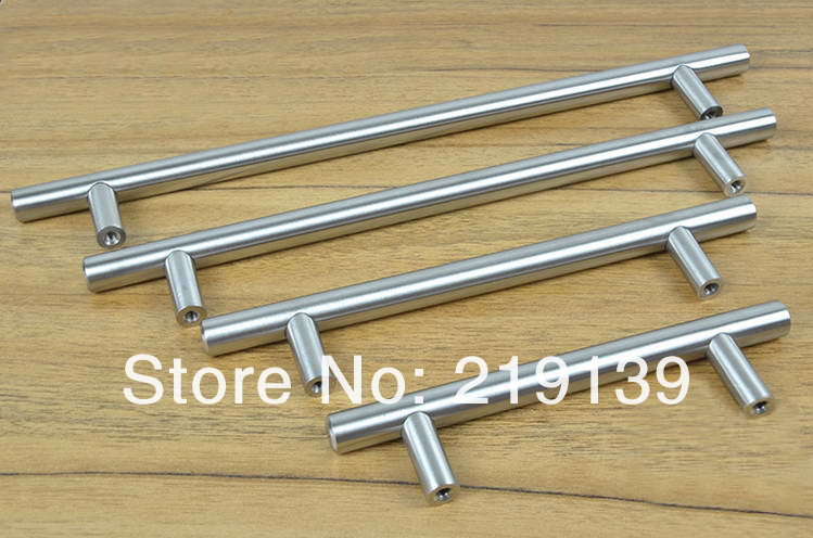 480mm T Shape Furniture Cabinet Stainless Steel Door Handle Drawer Kitchen Pulls Bar
