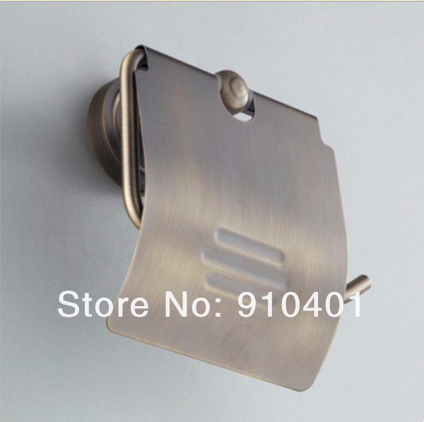 Wholesale And Retail Promotion Antique Bronze Wall Mount Toilet Paper Box Paper Towel Holder Paper Roll Holder
