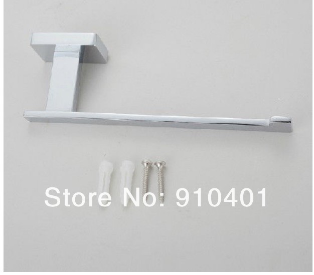 Wholesale And Retail Promotion Luxury Chrome Finish Wall Mounted Toilet Paper Holder Bathroom Tissue Holder Bar