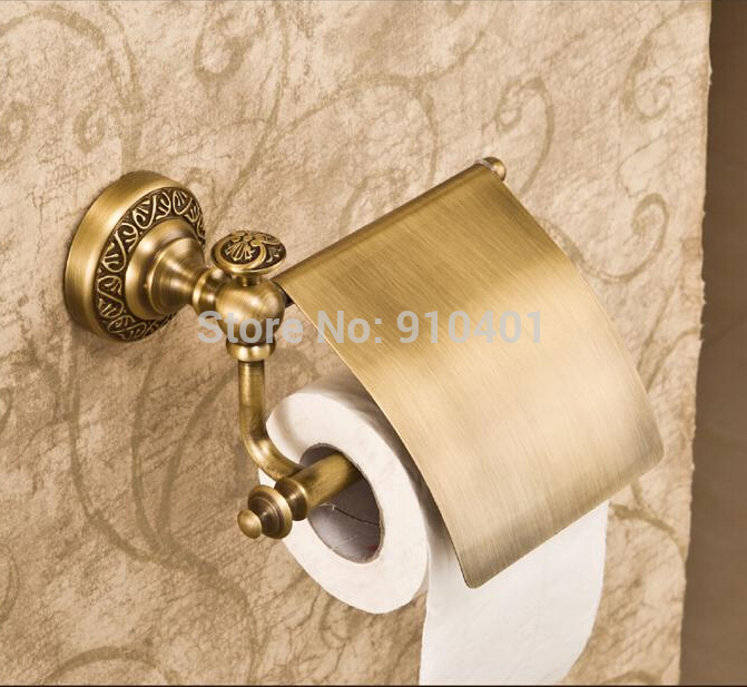 Wholesale And Retail Promotion Luxury Wall Mounted Toilet Paper Holder Waterproof Tissue Bar Holder W/ Cover