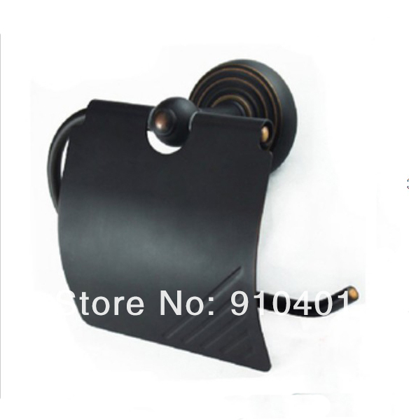 Wholesale And Retail Promotion Modern Euro Style Oil Rubbed Bronze Bathroom Toilet Paper Holder W/ Roll Cover