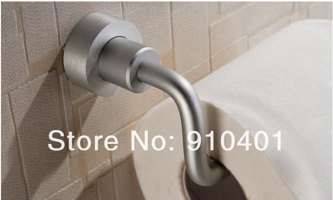 Wholesale And Retail Promotion NEW Modern Bathroom Wall Mounted Toilet Paper Holder Tissue Bar Holder Aluminium