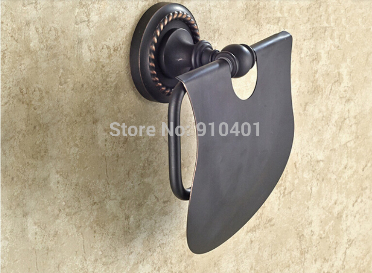 Wholesale And Retail Promotion Oil Rubbed Bronze Wall Mounted Bathroom Toilet Paper Holder Tissue Bar Holder