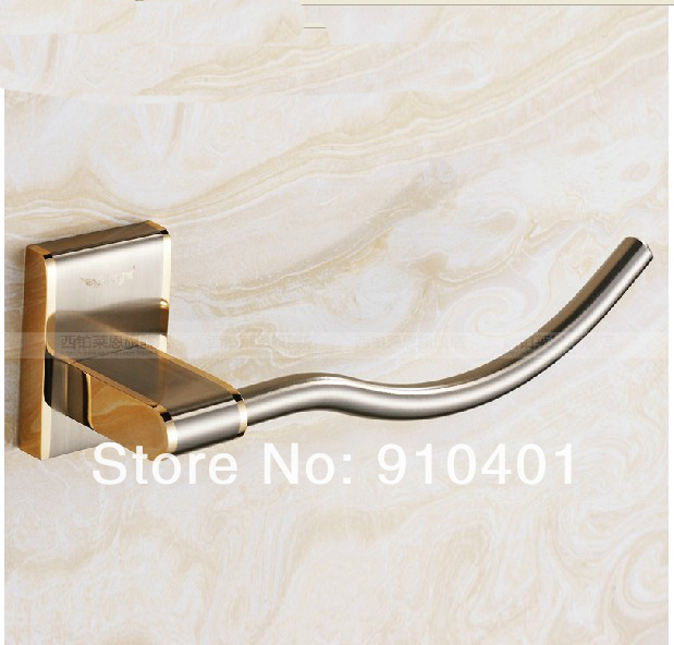 Wholdsale And Retail Promotion Free Ship Luxury Antique Brass Wall Mounted Towel Ring Square Towel Rack Holder
