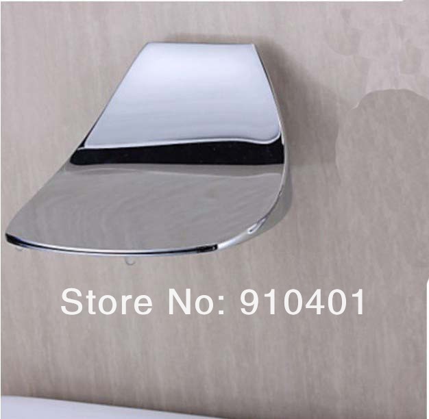 Wholesale And Retail Promotion  Modern Chrome Brass Wall Mounted Waterfall Bathroom Bathtub Faucet Spout Faucet