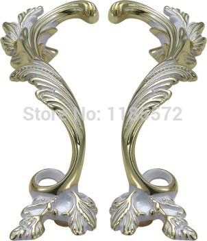 64mm one pairs NEW EUROPEAN STYLE antique golden furniture handles for kitchen cabinet closet handle
