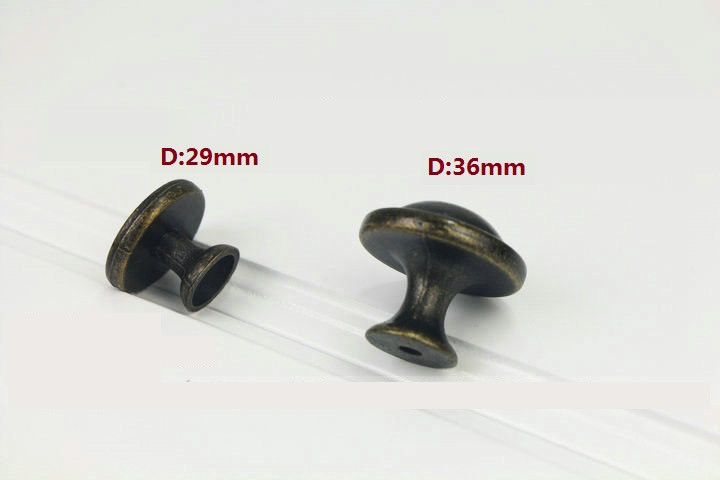 D36mm New Arrival anti brass furniture handles and knobs for kitchen Cabinet dresser wardrobe knobs