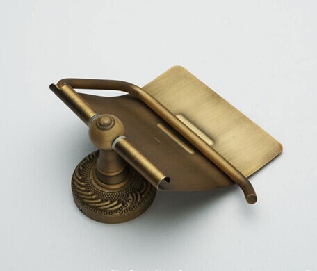 brass antique tissue holder paper rack with cover antique bathroom accessories
