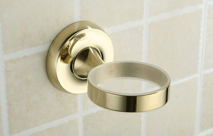 golden plating soap dish holder bathroom hangings bathroom accessories