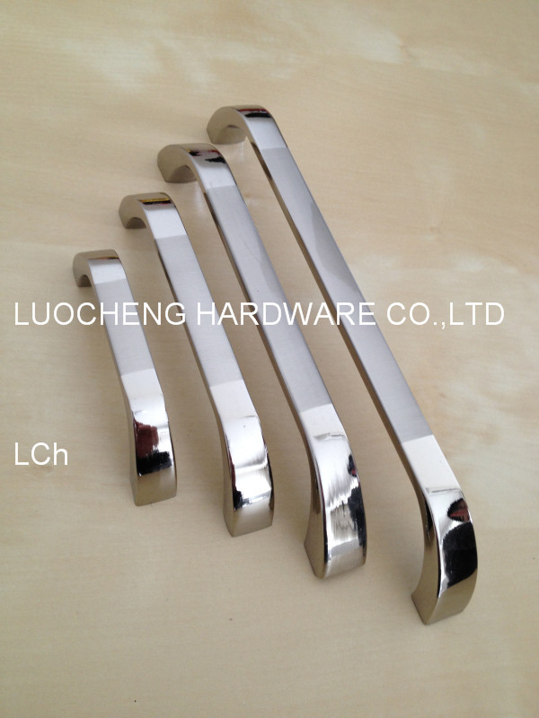 50 PCS/LOT HOLE TO HOLE 64MM STAINLESS STEEL CABINET  HANDLES CHROME FININSH