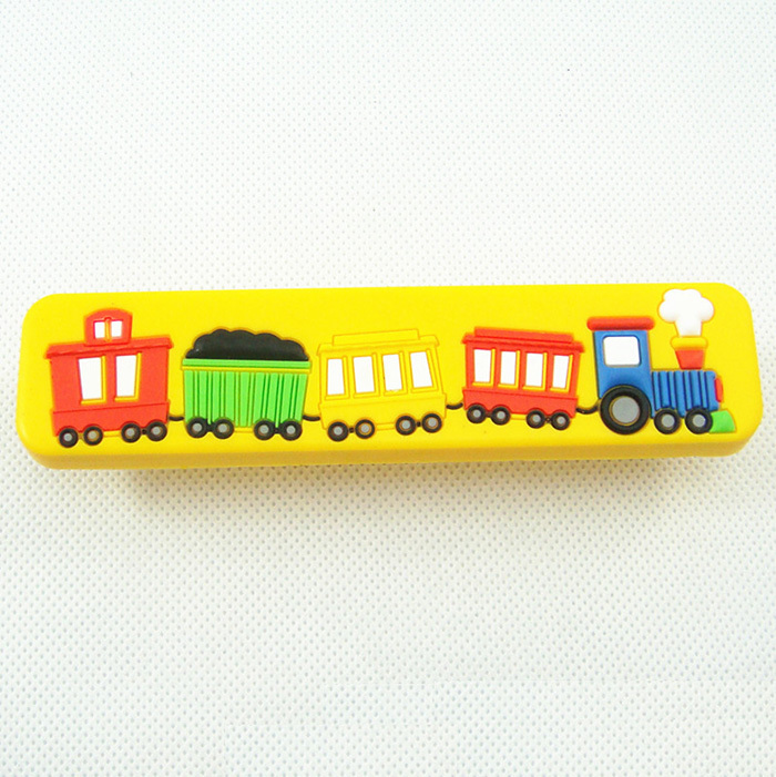 rubber cartoon train drawer knob sepcial for Kids furniture Cabinet drawer Pull knobs & Handle cc size 96mm 4PCS/lot